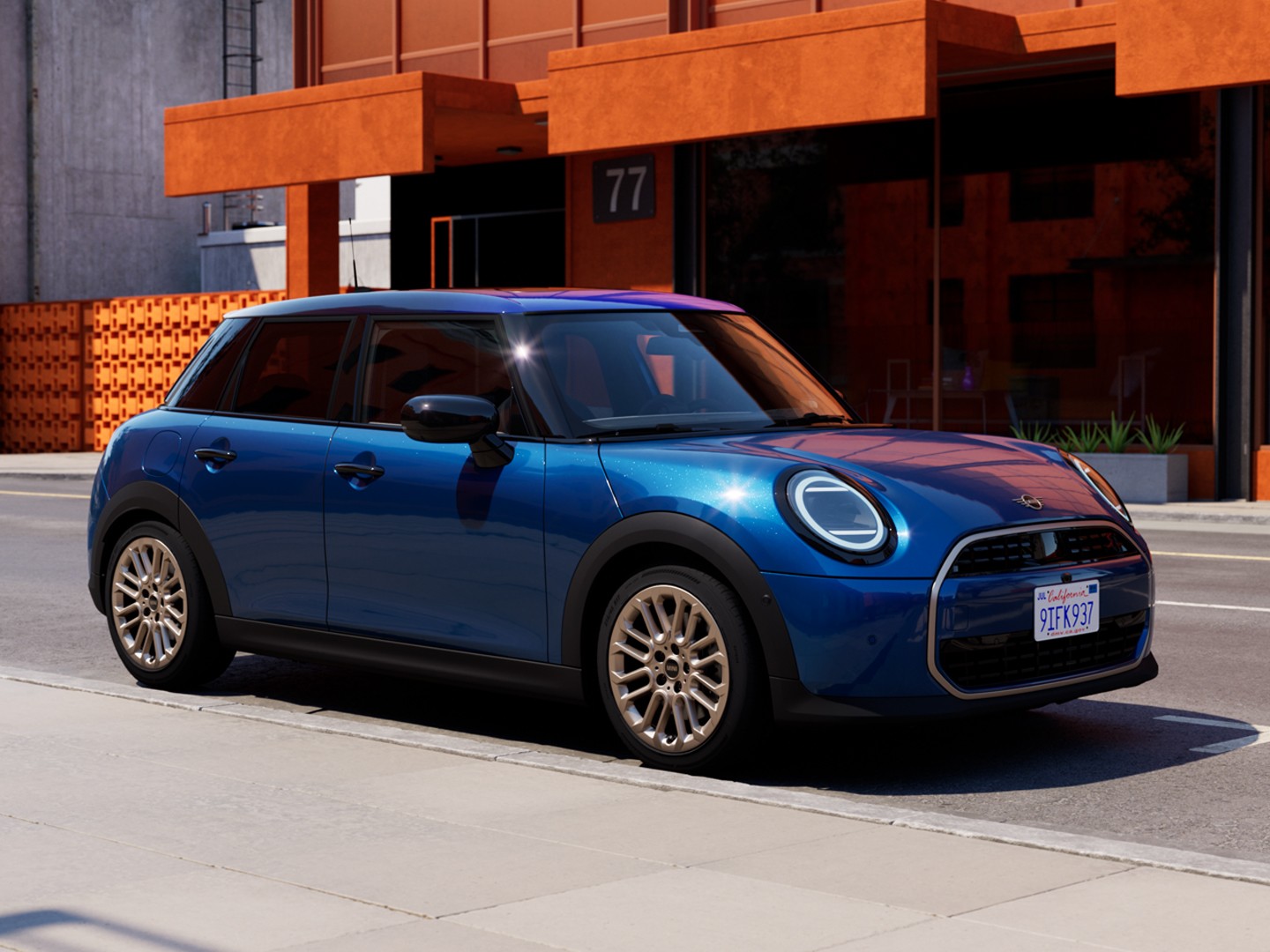 MINI Cooper 5-Door - driving experience - parking assistant